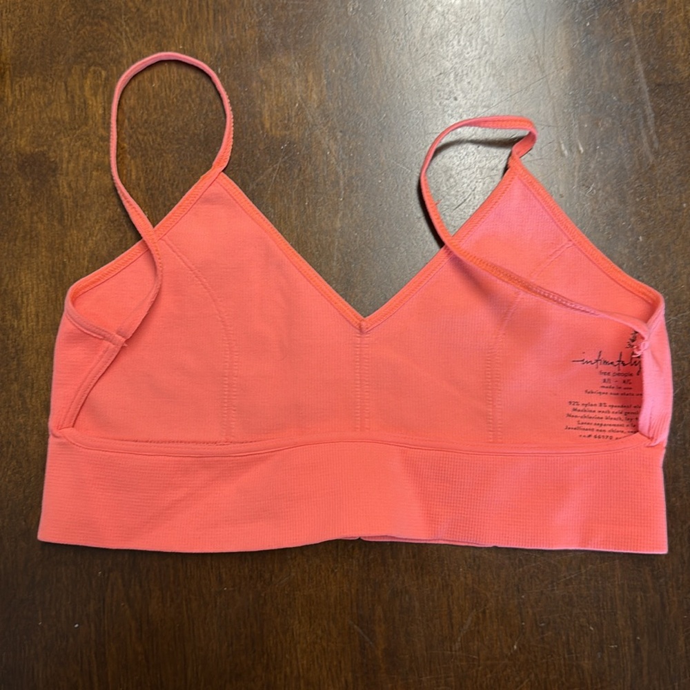 Free People Intimately Clean Lines Halter Bralettes + Ribbed Open Back Bralette - Picture 7 of 8